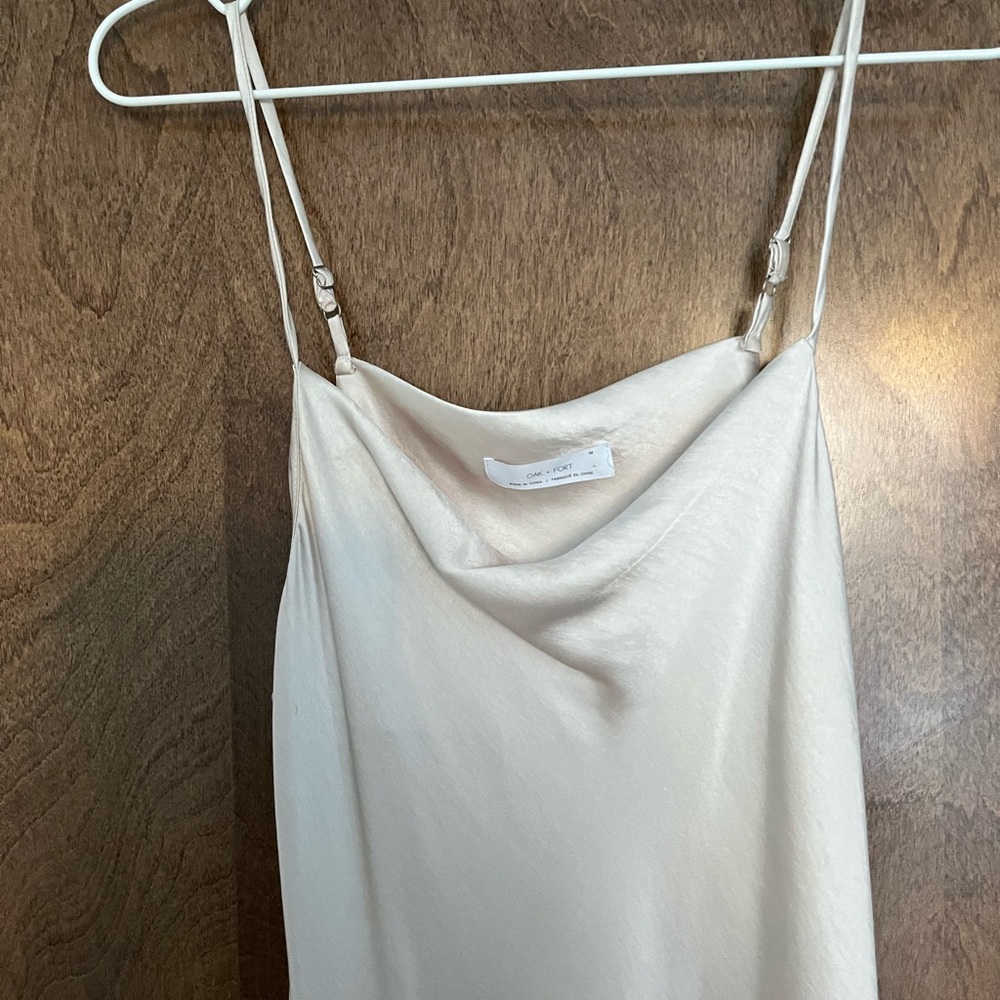 Oak & Fort - Silk midi dress